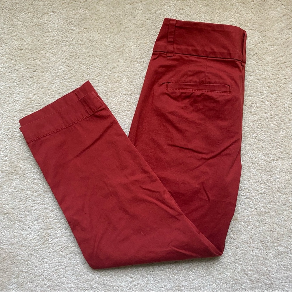 Loft Rust Original Crop Pants